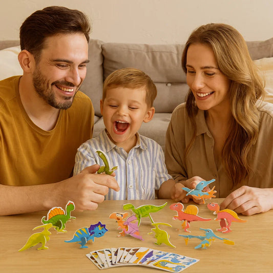 3D Cartoon Puzzle Set for Children